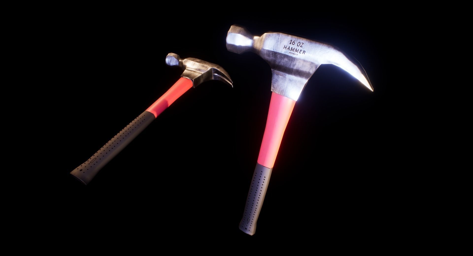 Hammer JFG Free low-poly 3D model_4