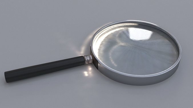 MagnifyingGlass magnifying glass 3D model