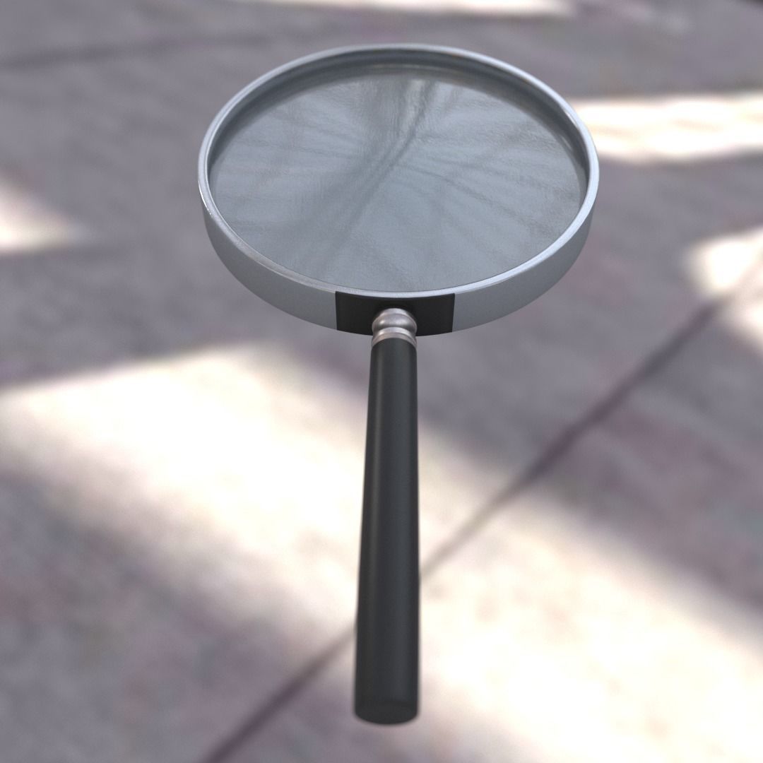 MagnifyingGlass magnifying glass 3D model_1