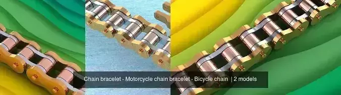 Chain bracelet - Motorcycle chain bracelet - Bicycle chain 