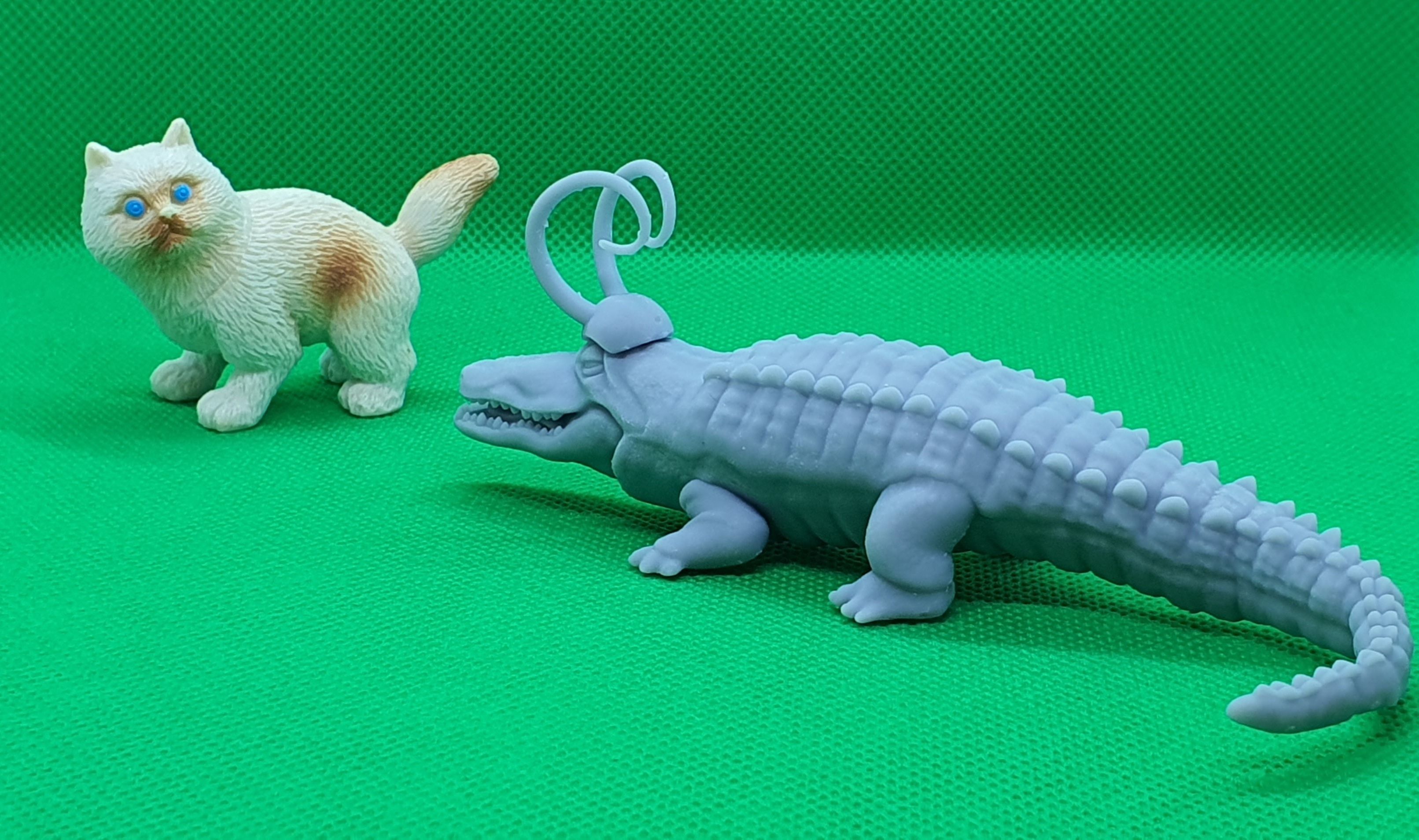 Loki Marvel AlligatorLoki Crocky 3D print model_9