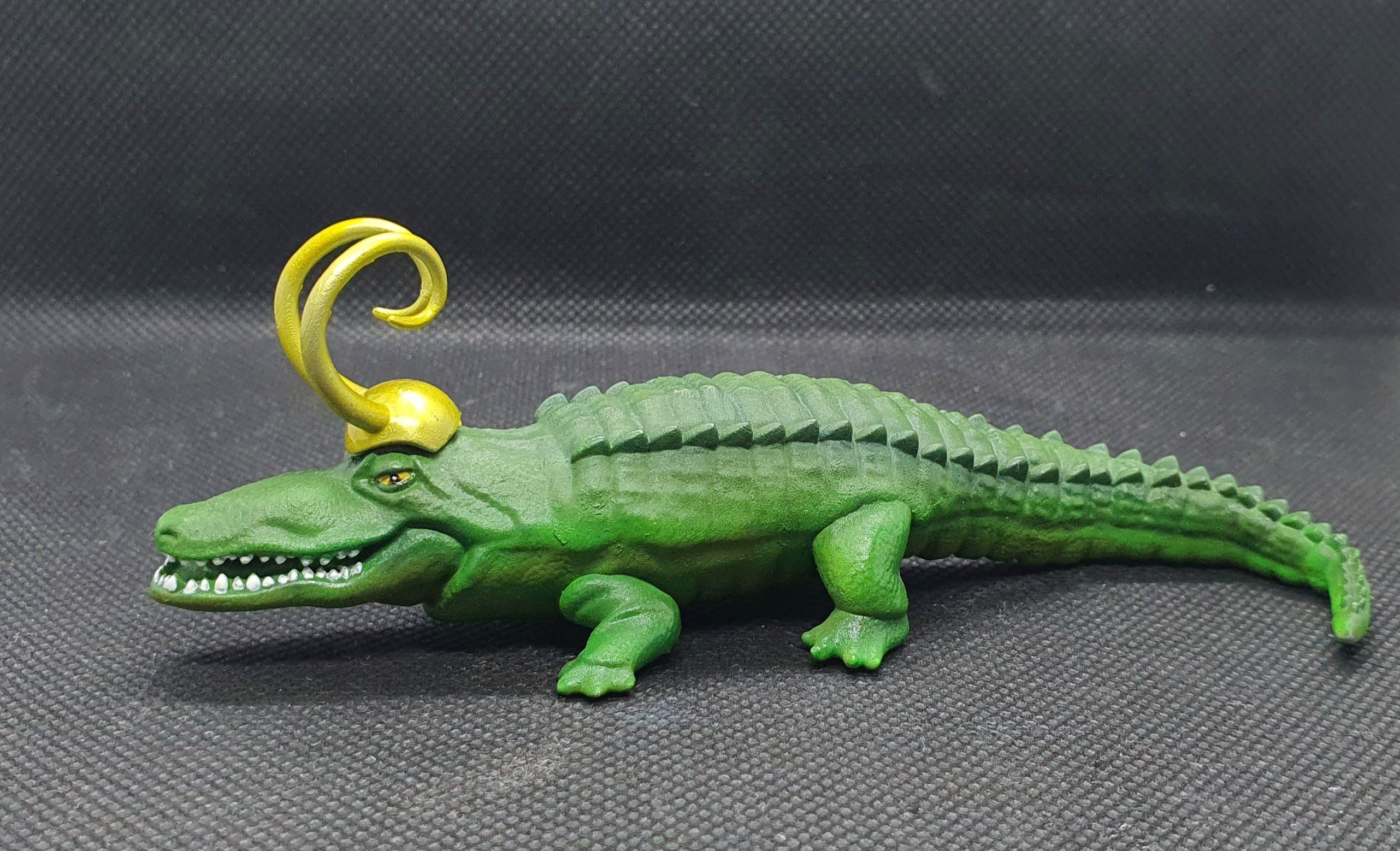 Loki Marvel AlligatorLoki Crocky 3D print model_18