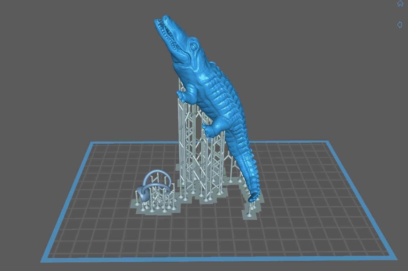 Loki Marvel AlligatorLoki Crocky 3D print model_8
