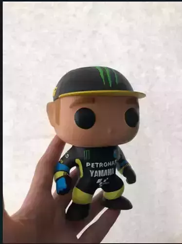 funko pop rossi 2021 petronas 3D print model
