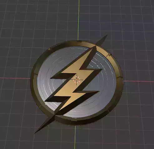 Flash movie inspired emblem 3D print model