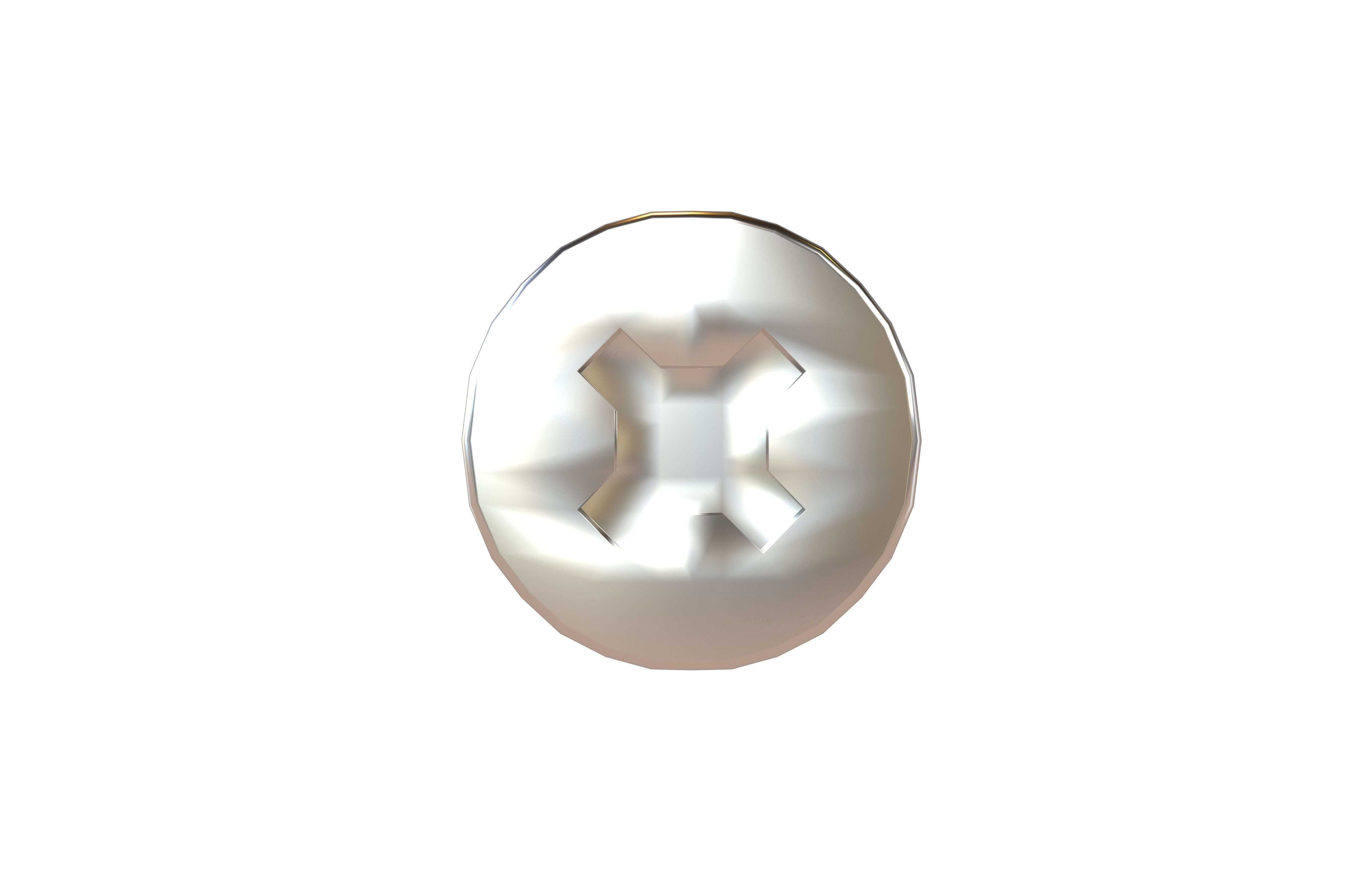 Screw Pack 01 Low-poly 3D model_63