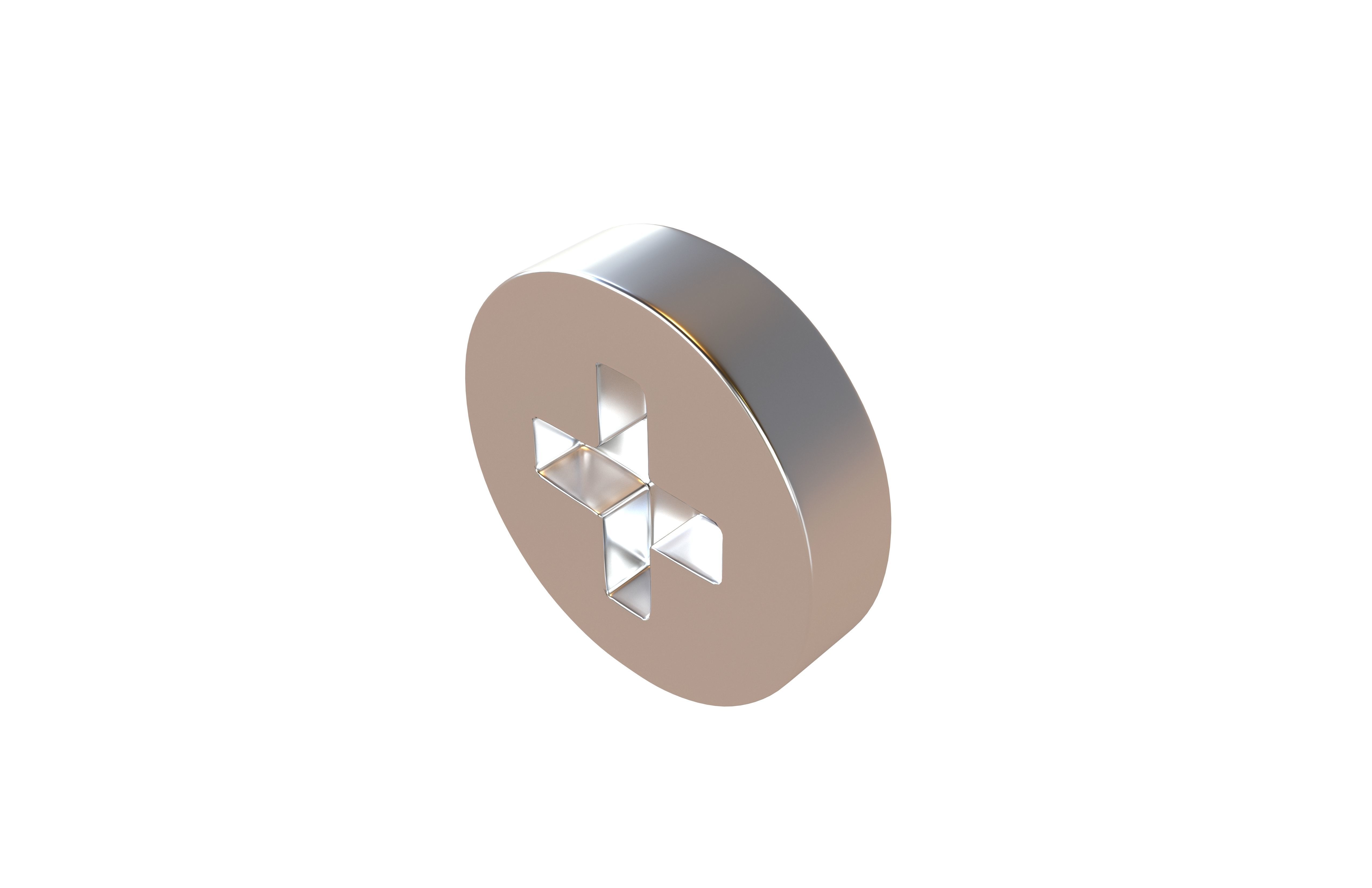 Screw Pack 01 Low-poly 3D model_3