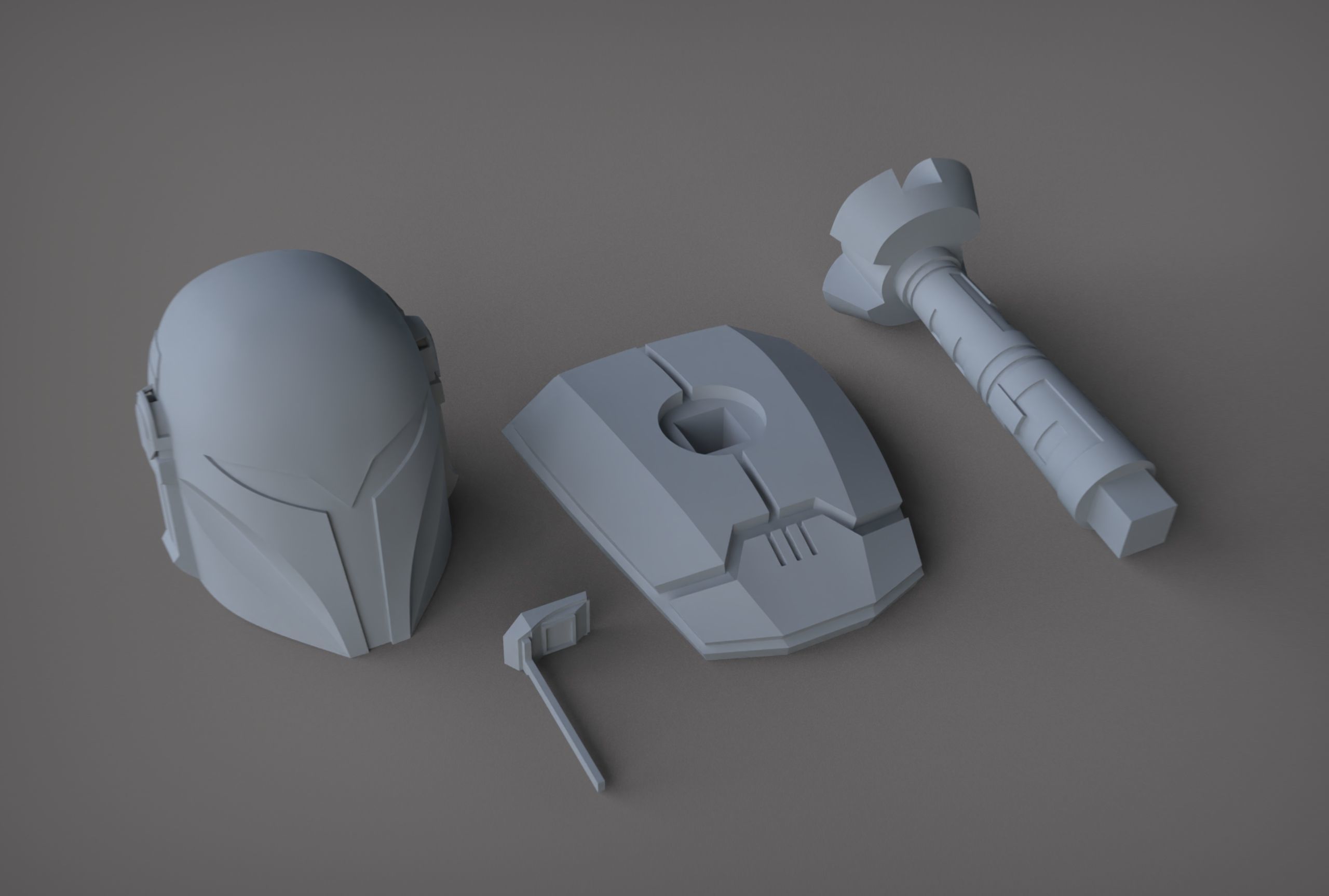 Bo-Katan Kryze 3D print model_4