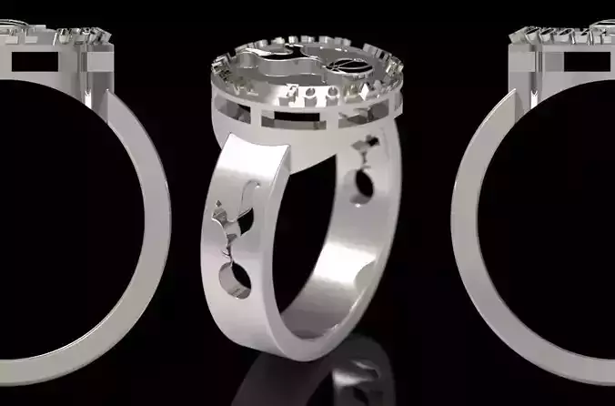 T H F C star wars force awakens ring