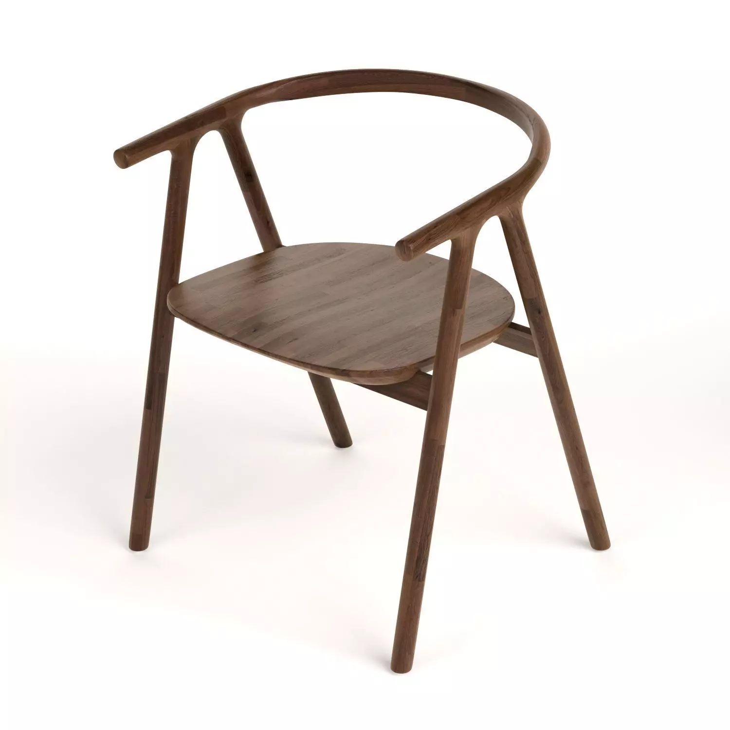 Tanaka dining chair Industry west 3D model