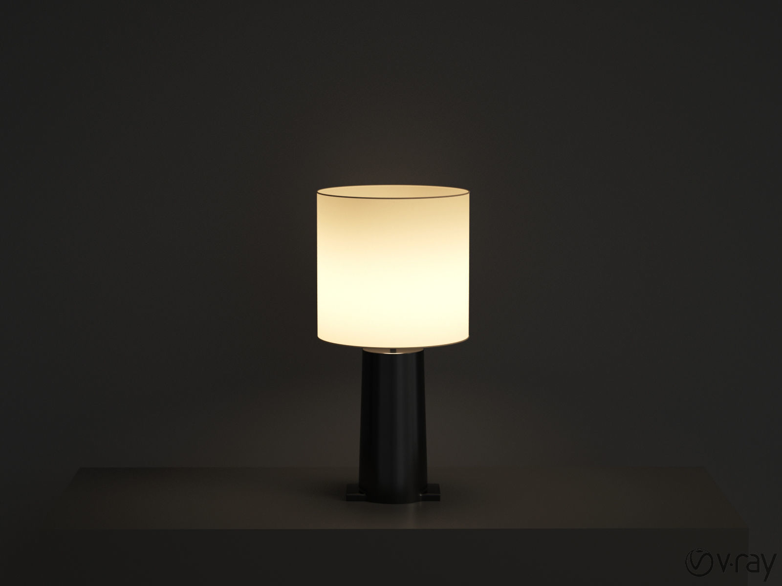 Christian Liaigre Isle Noire Lamp 3D model_13