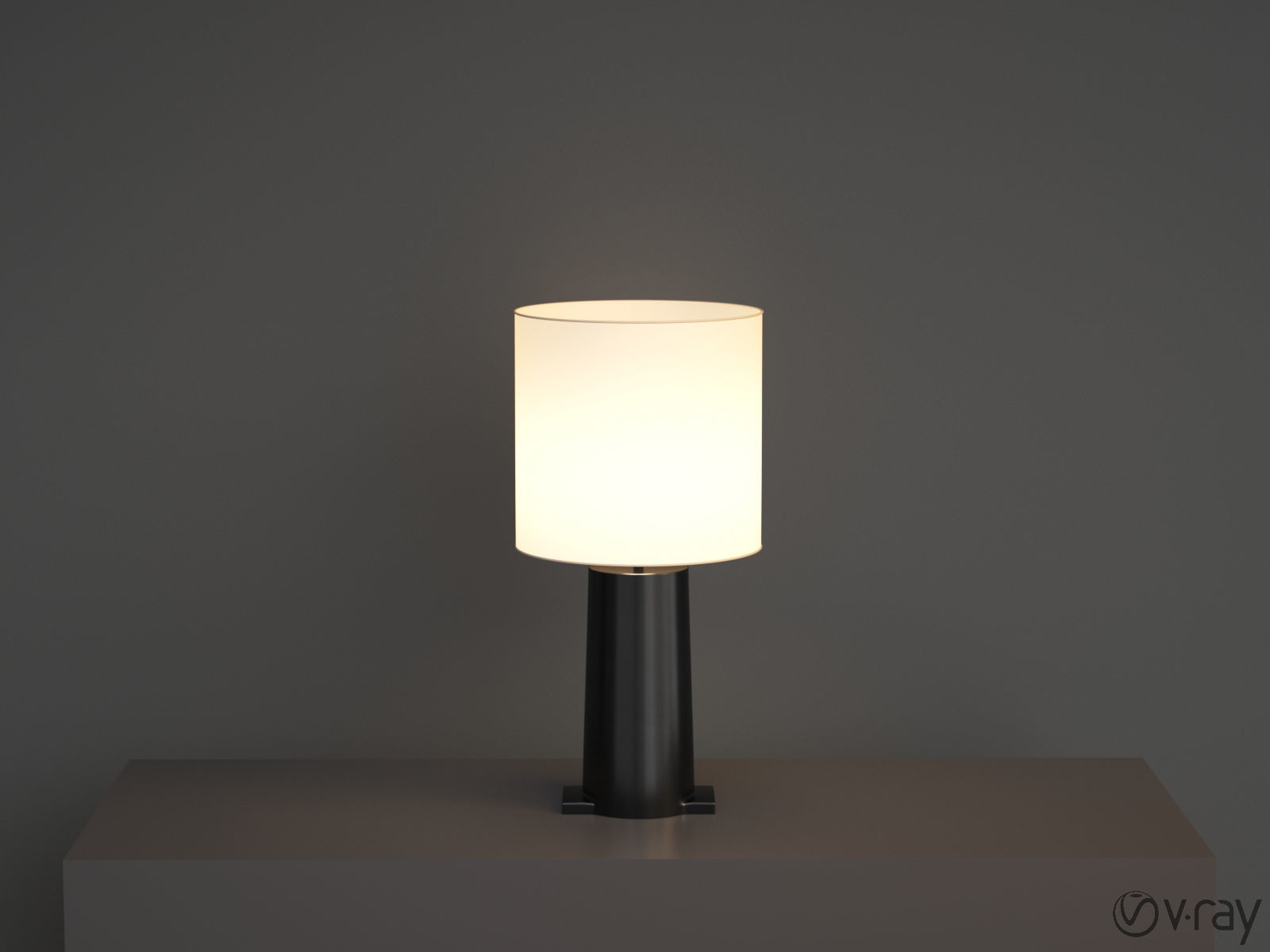 Christian Liaigre Isle Noire Lamp 3D model_14