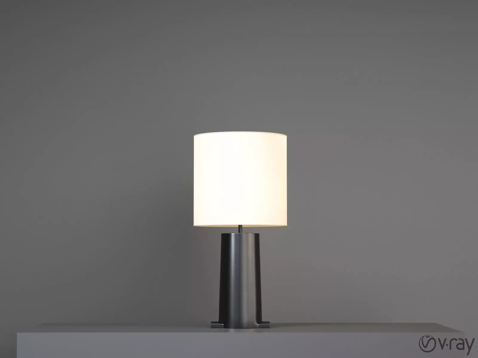 Christian Liaigre Isle Noire Lamp 3D model_0