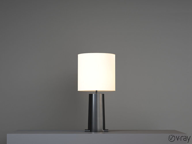 Christian Liaigre Isle Noire Lamp 3D model