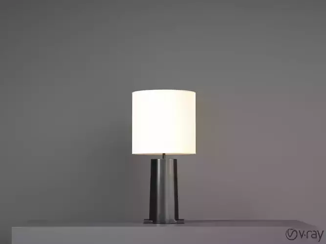 Christian Liaigre Isle Noire Lamp 3D model