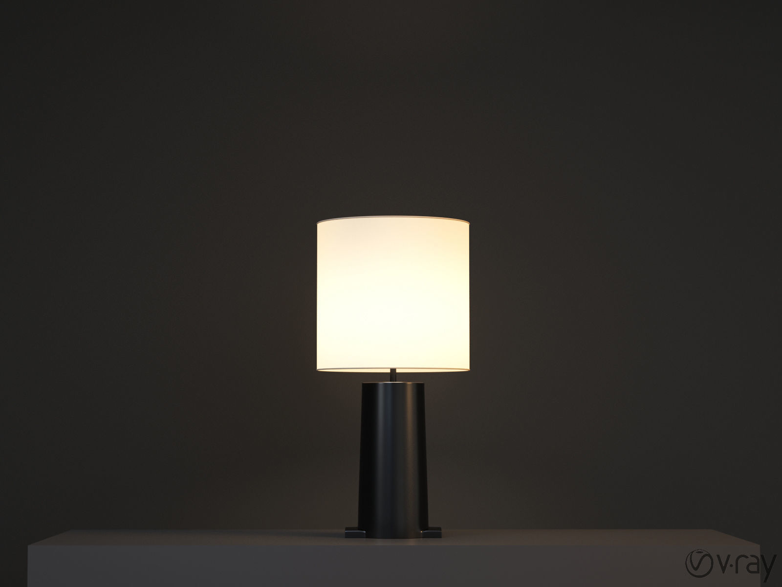 Christian Liaigre Isle Noire Lamp 3D model_1