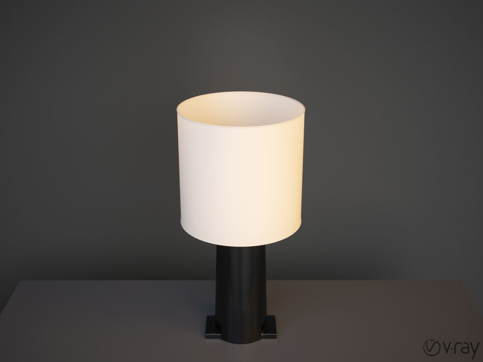 Christian Liaigre Isle Noire Lamp 3D model_7