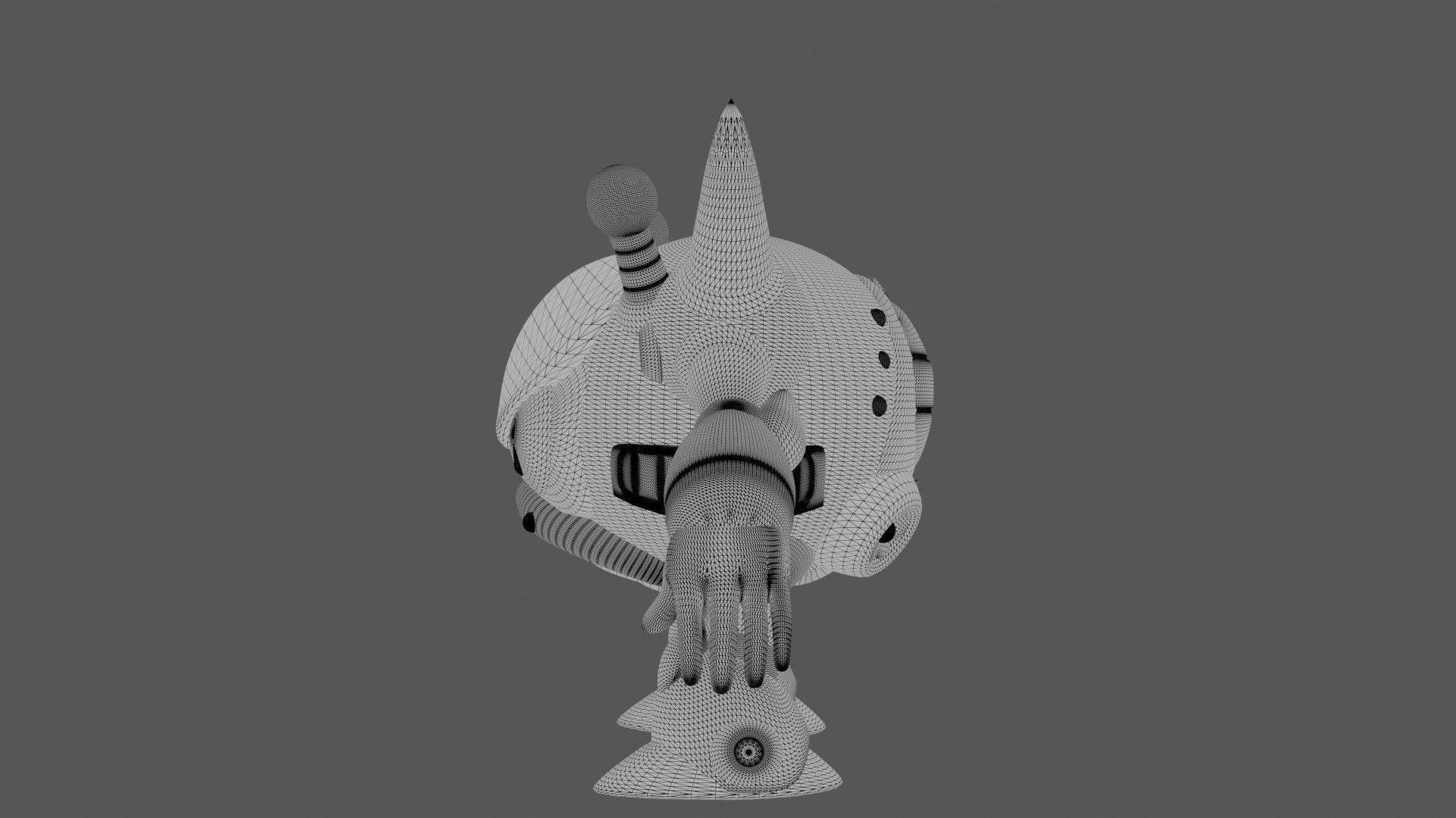 Bubble Crab 3D print model_9