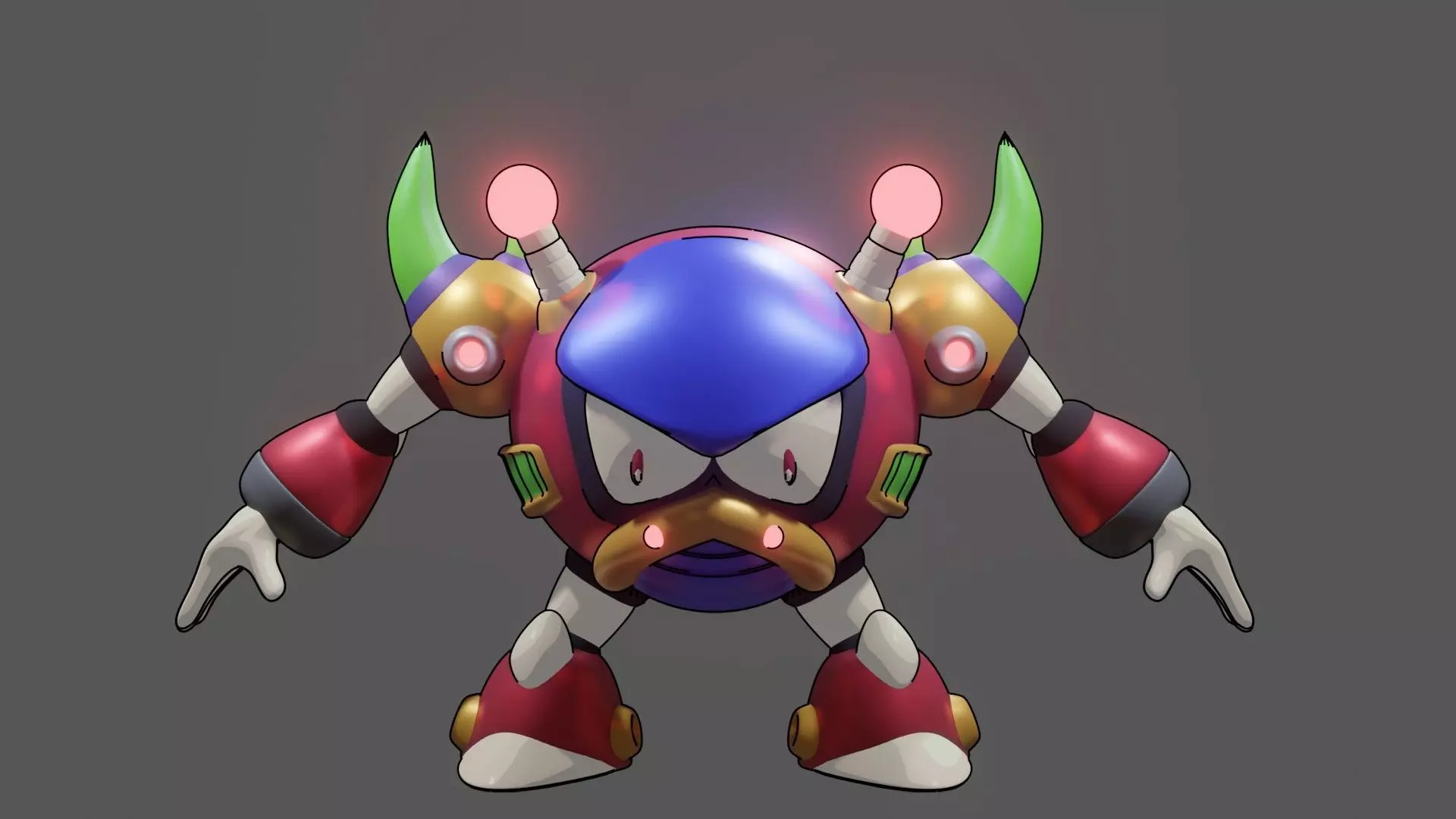 Bubble Crab 3D print model_0