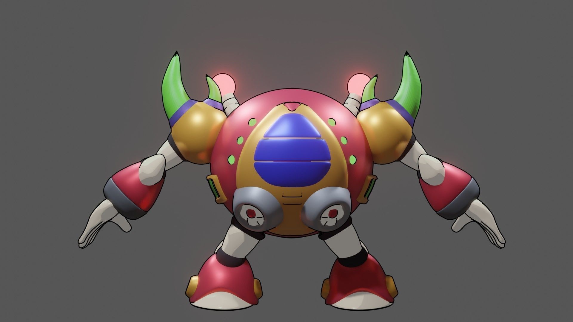 Bubble Crab 3D print model_5