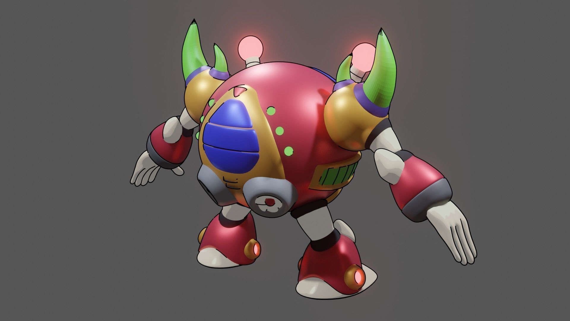 Bubble Crab 3D print model_6