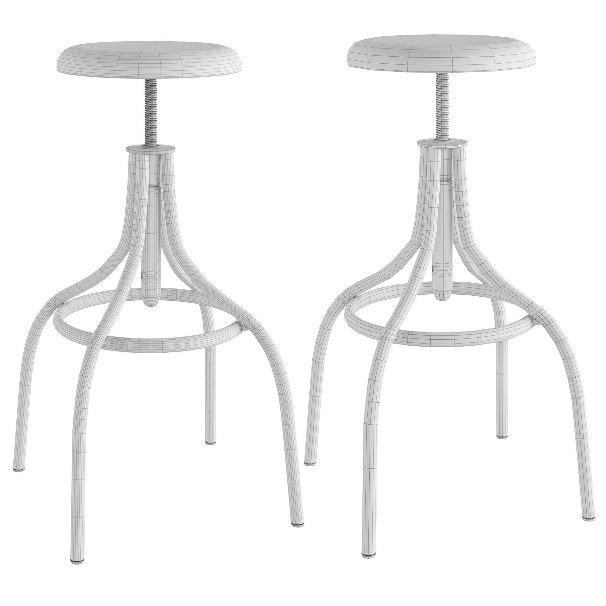 Bar stool Malisa CC0837R02 3D model_4