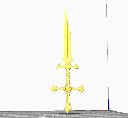 Ruination Knife - Valorant - STL File 3D print model