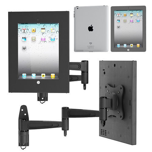 Wall Mount Mount it ipad pro Menu for Cafe Restaurant 3D model