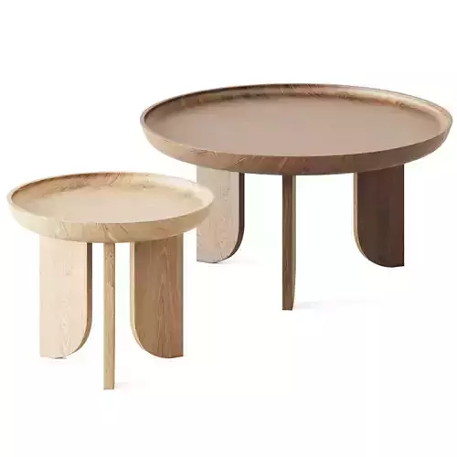 Dish Coffee Table by Grain