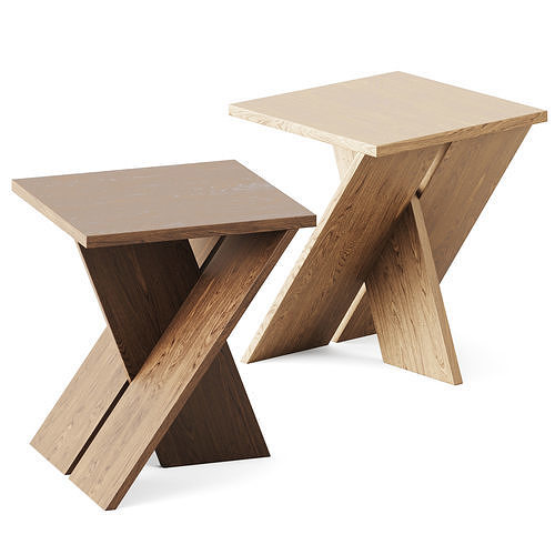 Sitio Table by Atelier de Troupe 3D model