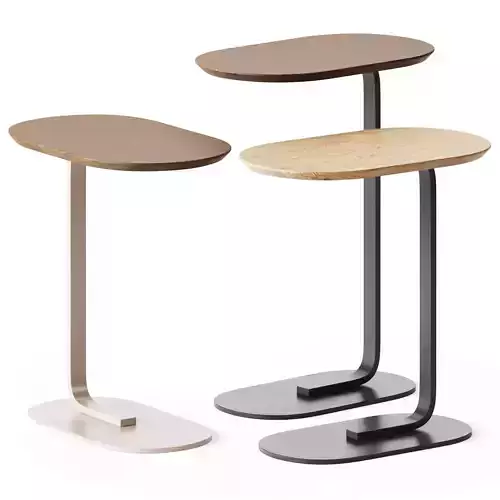 Wooden Relate Side Table by Muuto