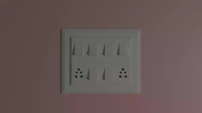 low poly switch board