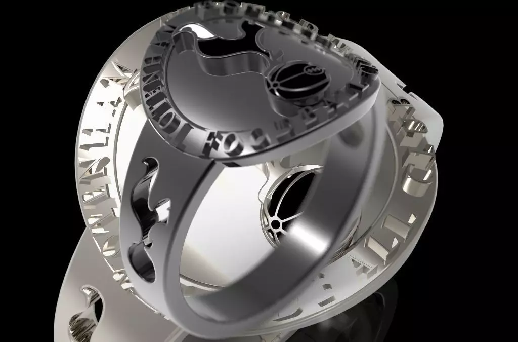 totenham 4 logo of tottenham hotspur football club 3D print model_0