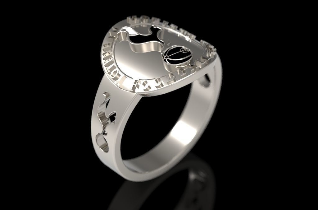 totenham 4 logo of tottenham hotspur football club 3D print model_3