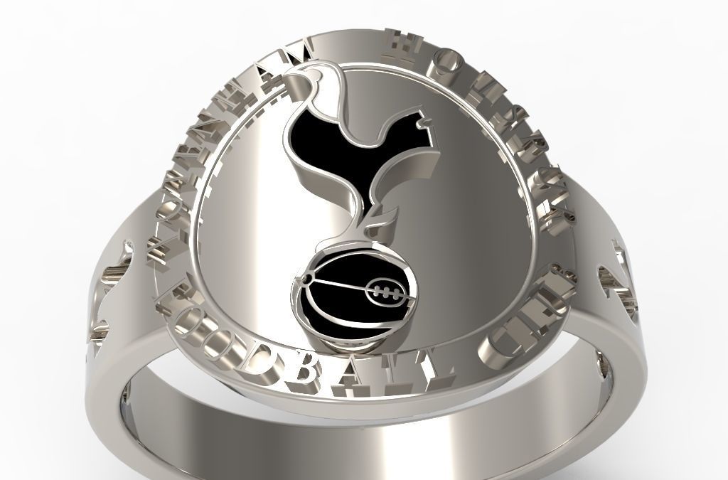 totenham 4 logo of tottenham hotspur football club 3D print model_50