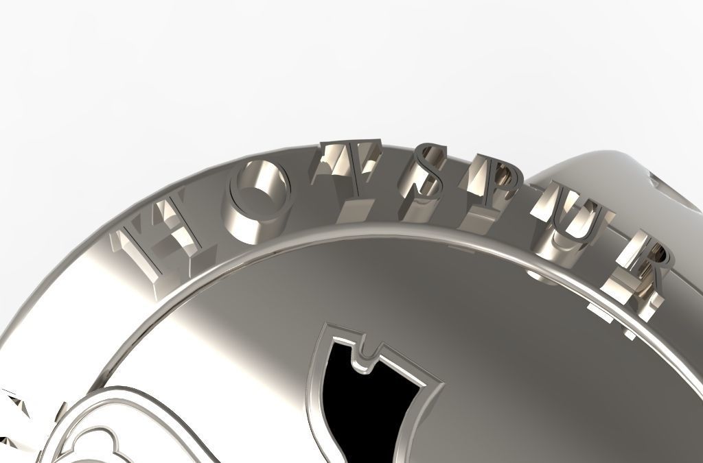 totenham 4 logo of tottenham hotspur football club 3D print model_49