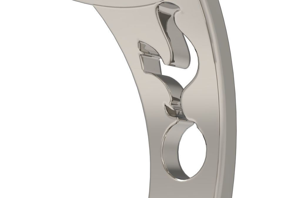 totenham 5 logo for tottenham hotspur football club 3D print model_38