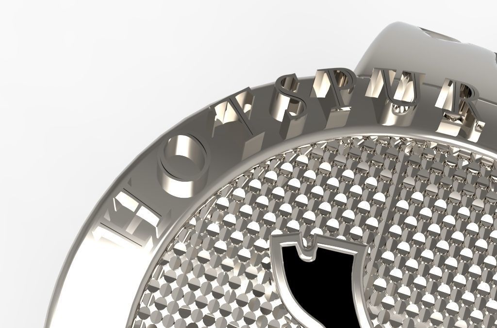 totenham 5 logo for tottenham hotspur football club 3D print model_48