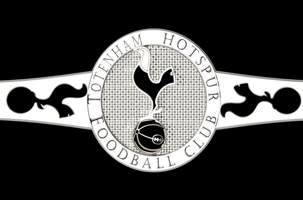 totenham 5 logo for tottenham hotspur football club 3D print model_5