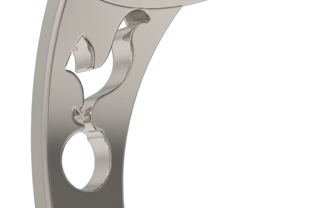 totenham 5 logo for tottenham hotspur football club 3D print model_41