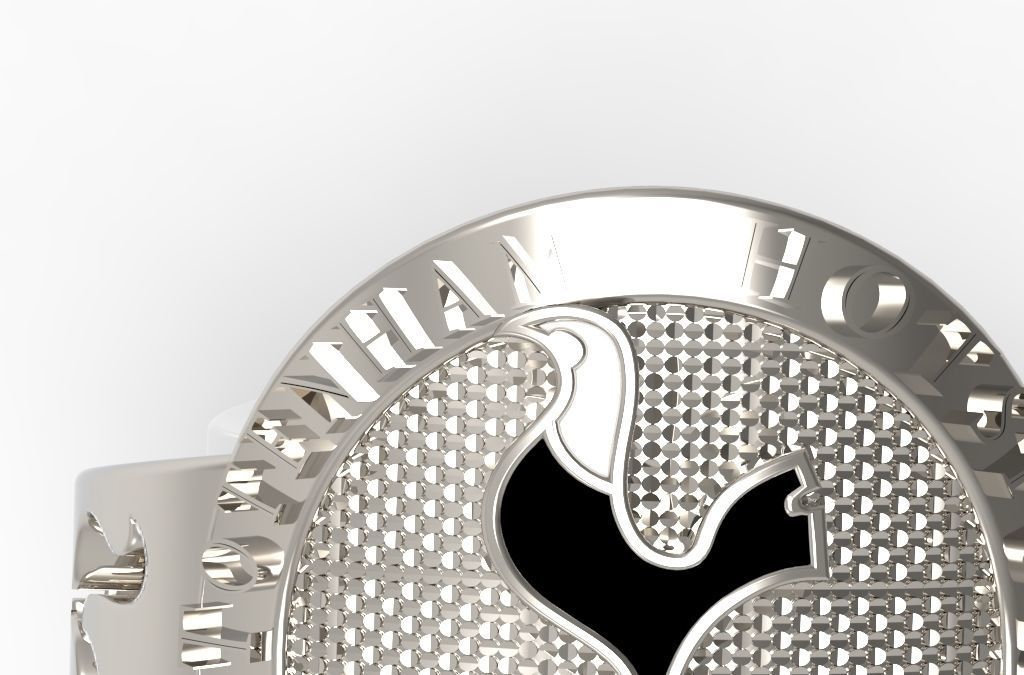 totenham 5 logo for tottenham hotspur football club 3D print model_47