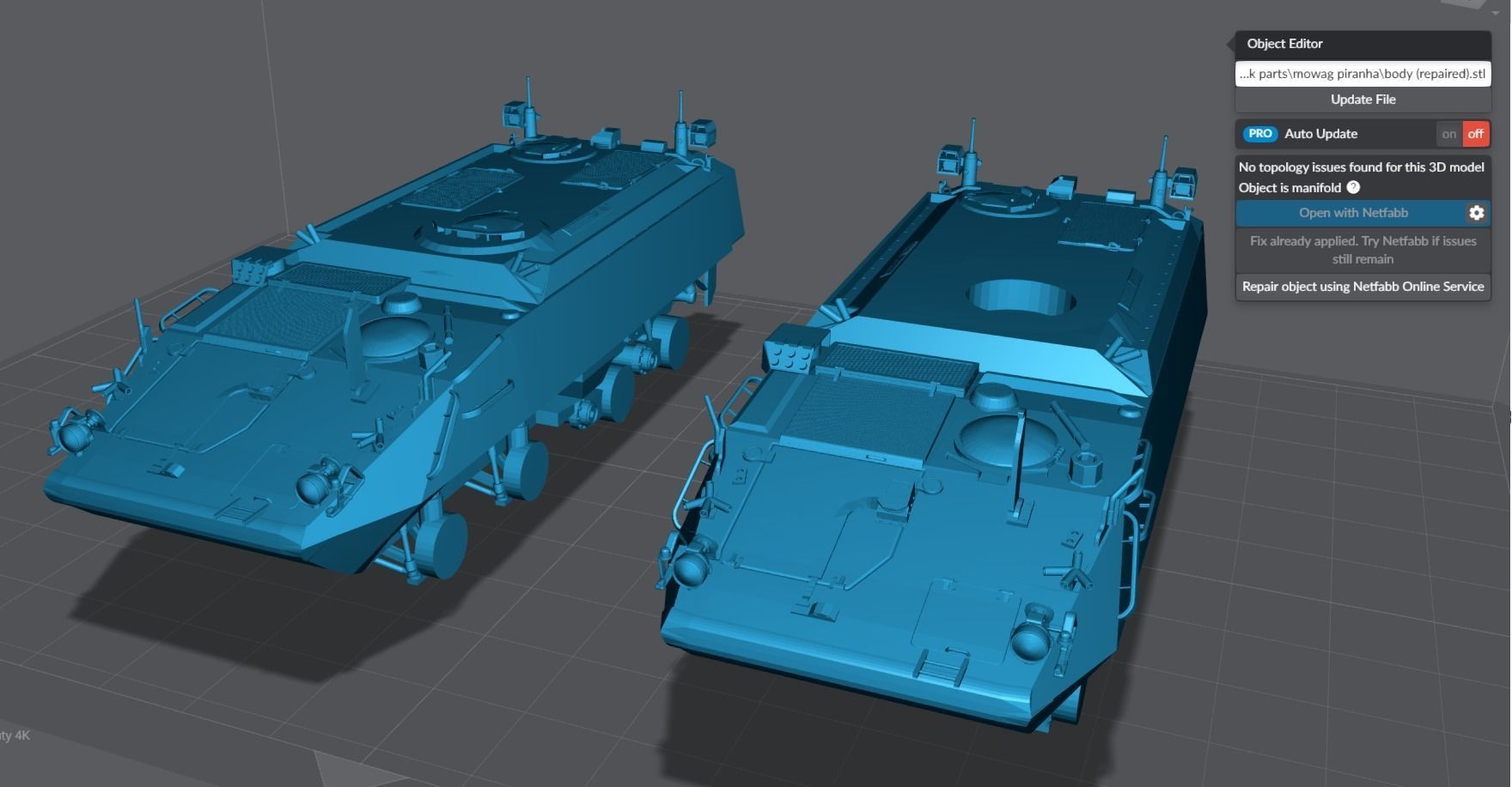 Mowag Piranha IIIC Scale model  3D print model_7