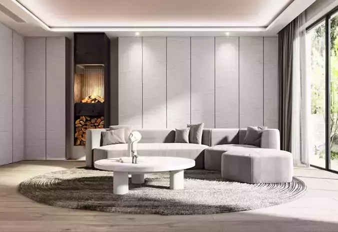 Minimalist living room