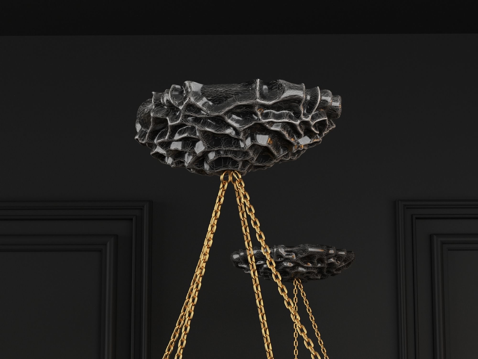 Commision Lamp By Lindsey Adelman 3D model_6