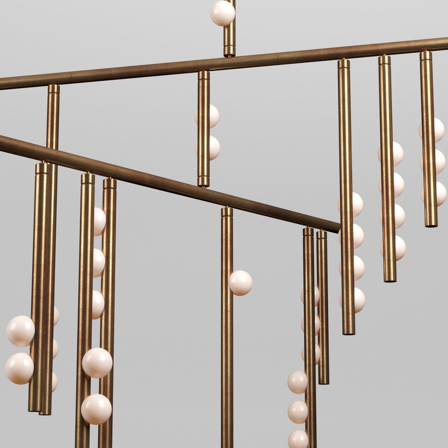 Drop System Ds 47 Light Lindsey Adelman 3D model_2