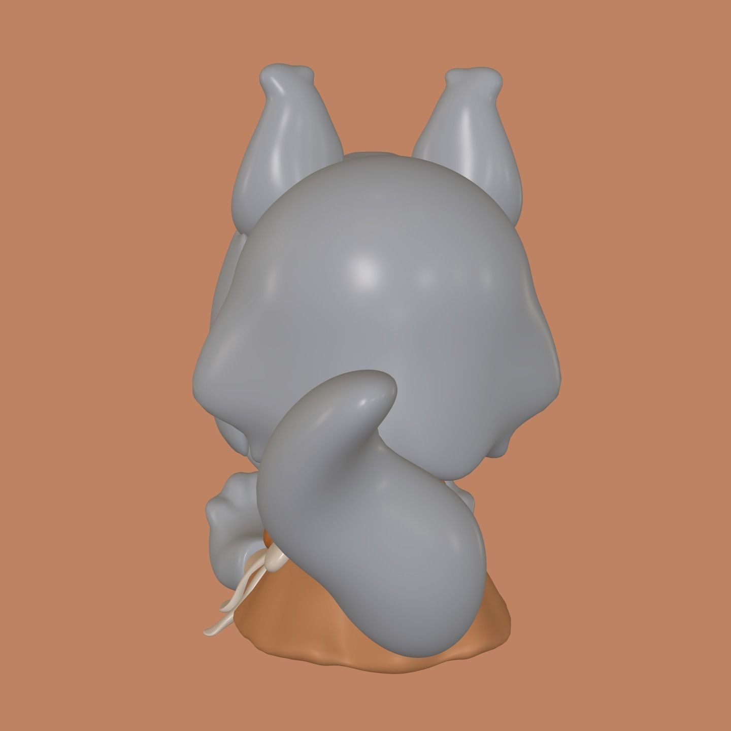 Lovely Halloween characters 3D print model_9