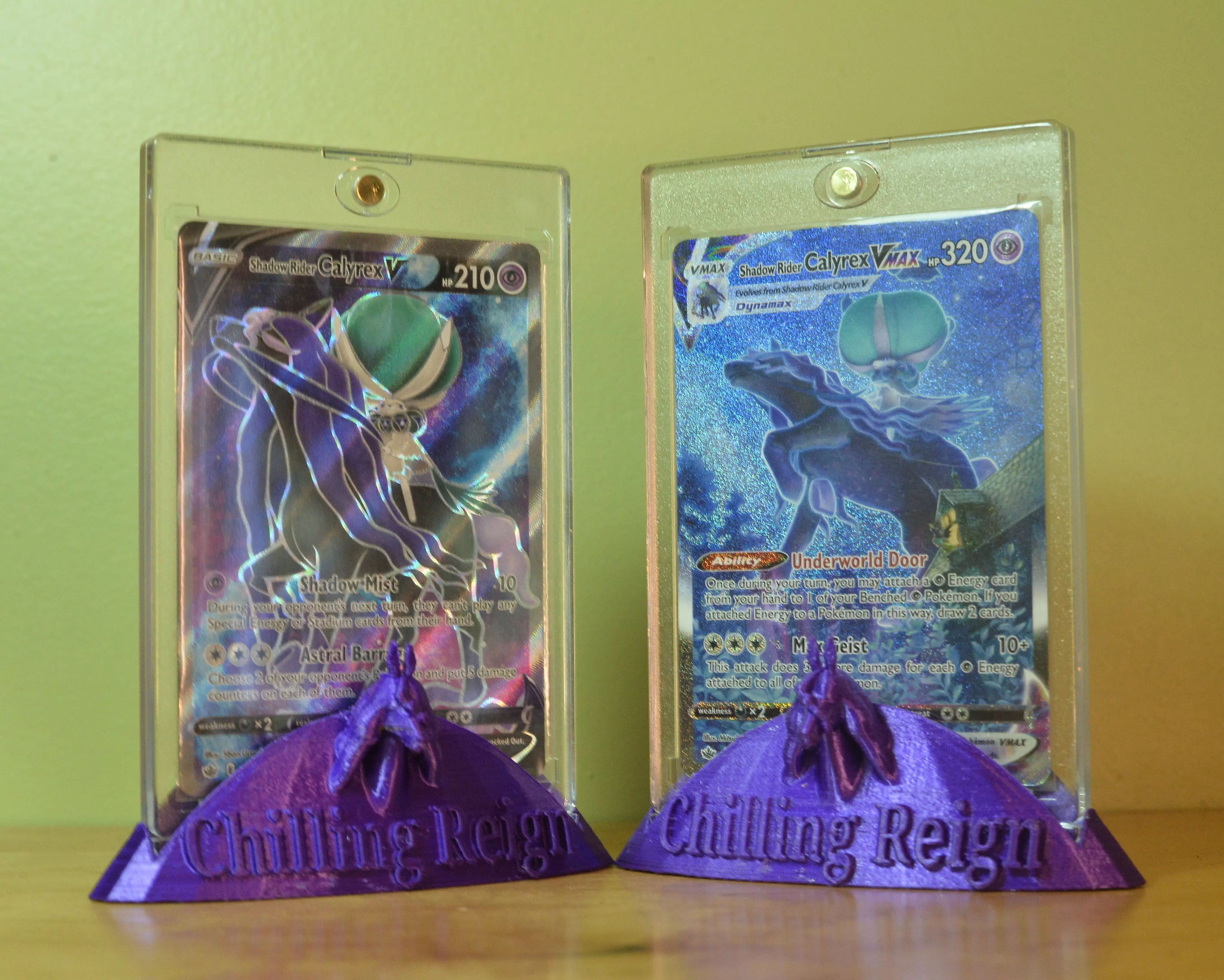 Chilling reign Card stand Spectrier 3D print model_0