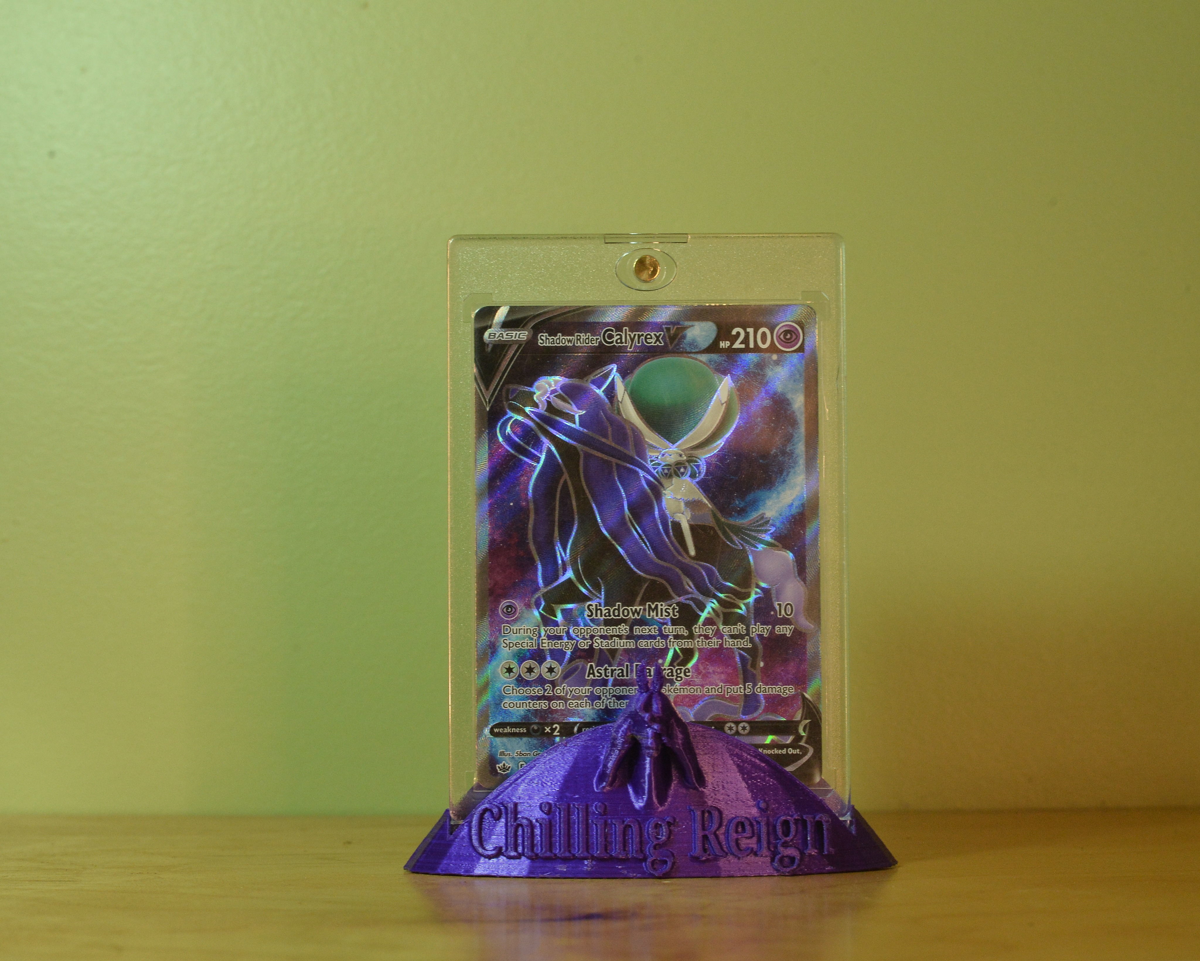 Chilling reign Card stand Spectrier 3D print model_1