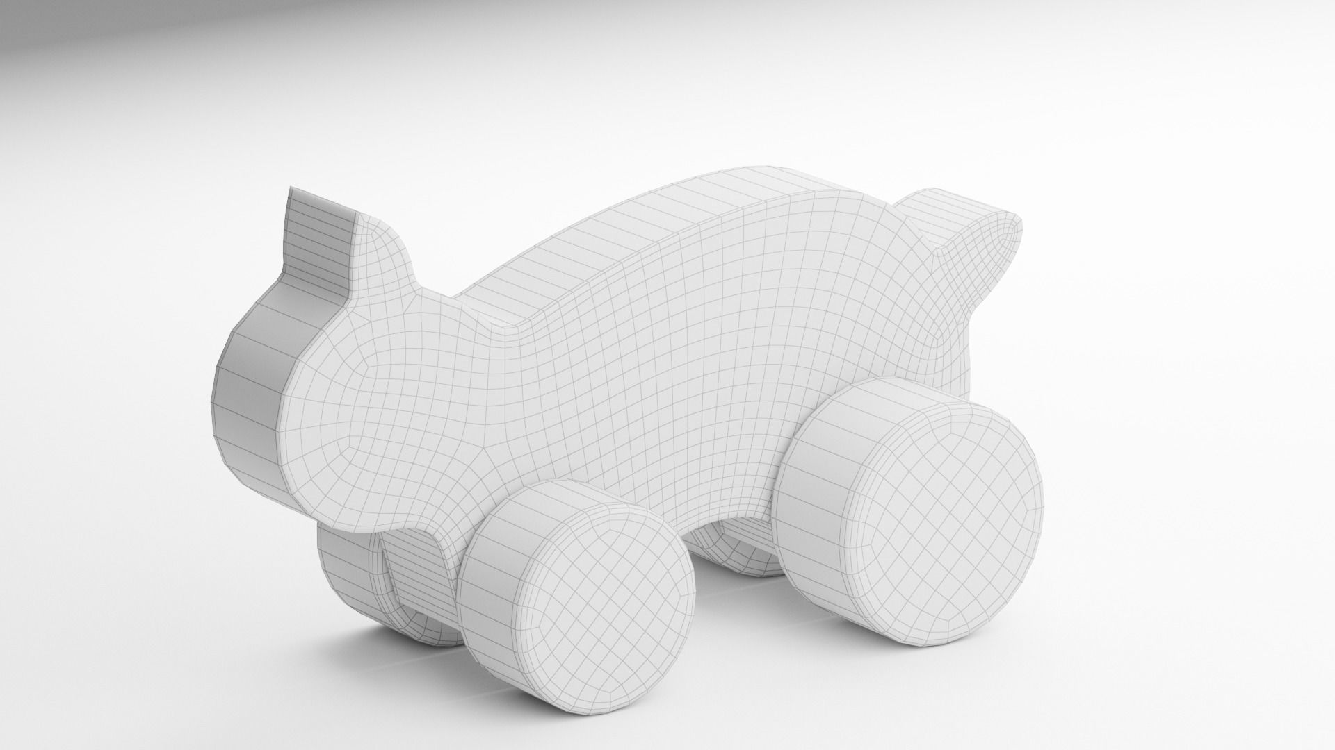 Wooden Toys 3D model_4