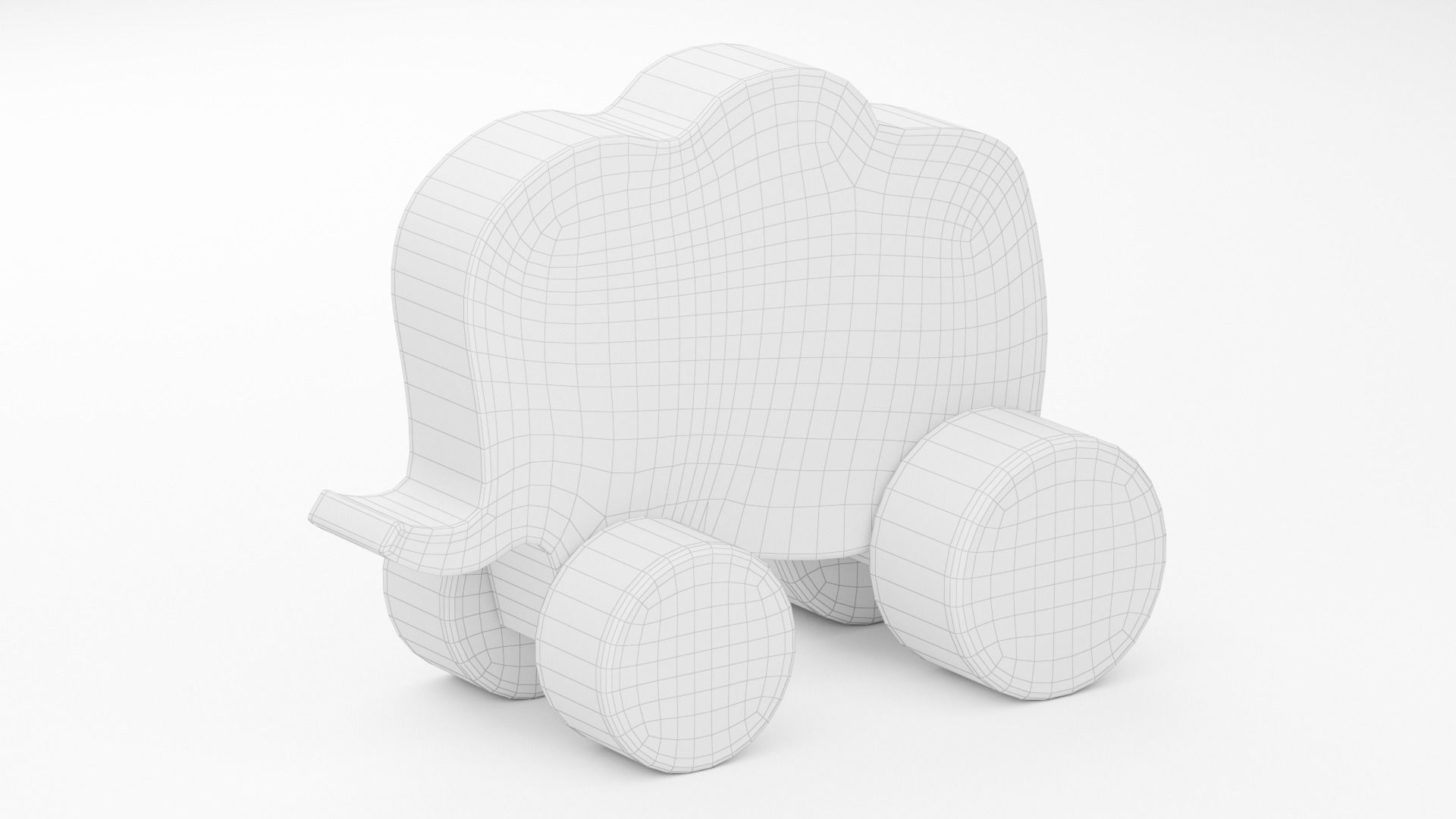 Wooden Toys 3D model_8